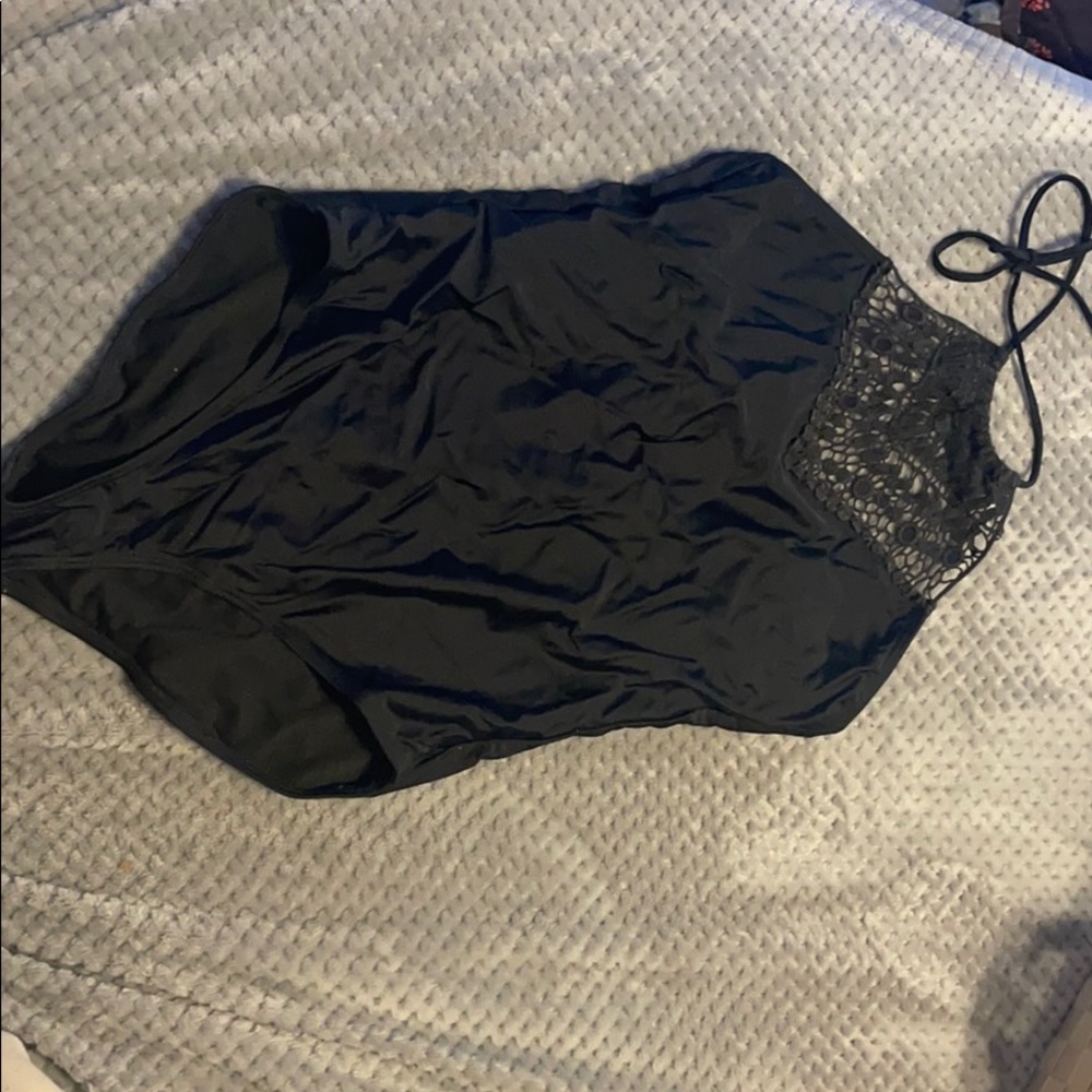 Black one piece